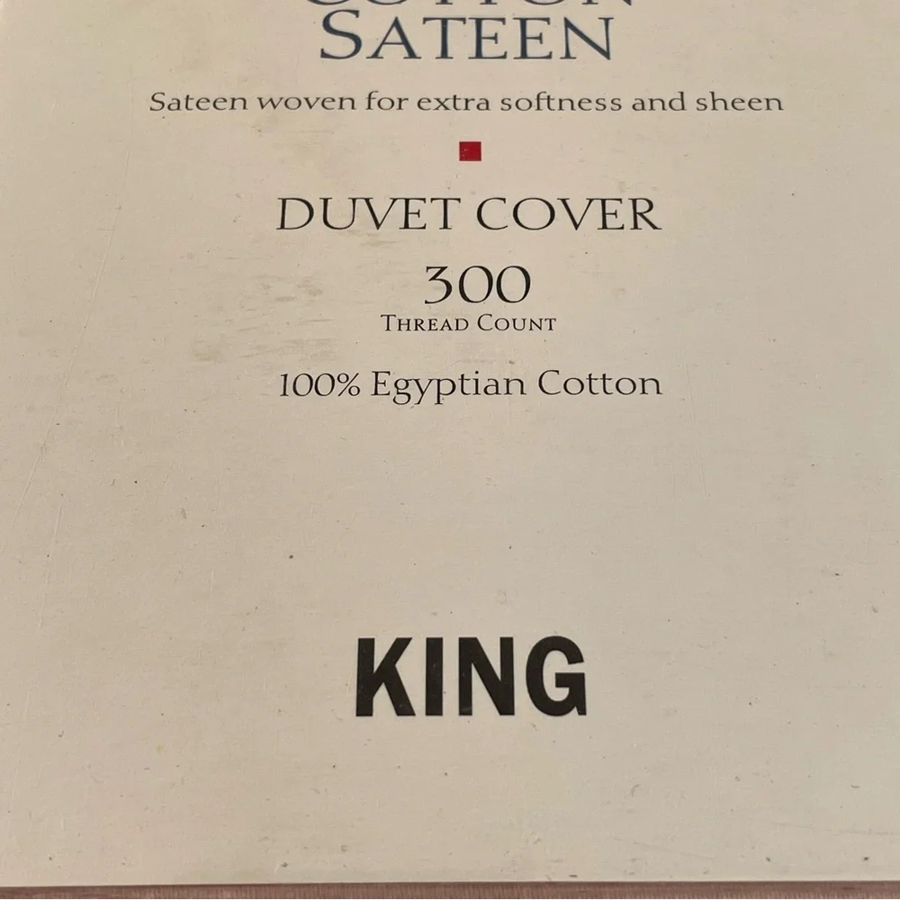 NIP King Duvet Cover